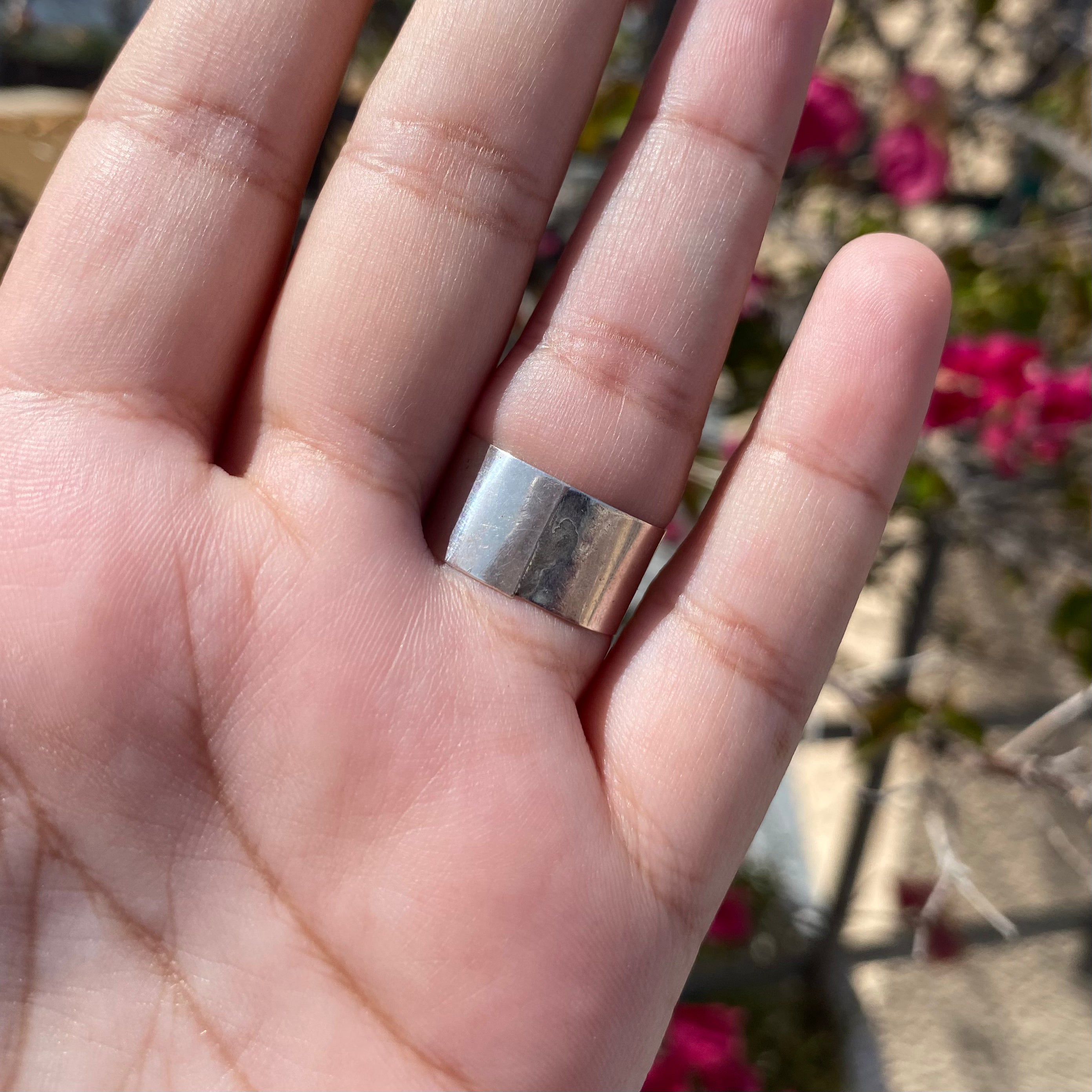Blue Topaz Ring - Size 8