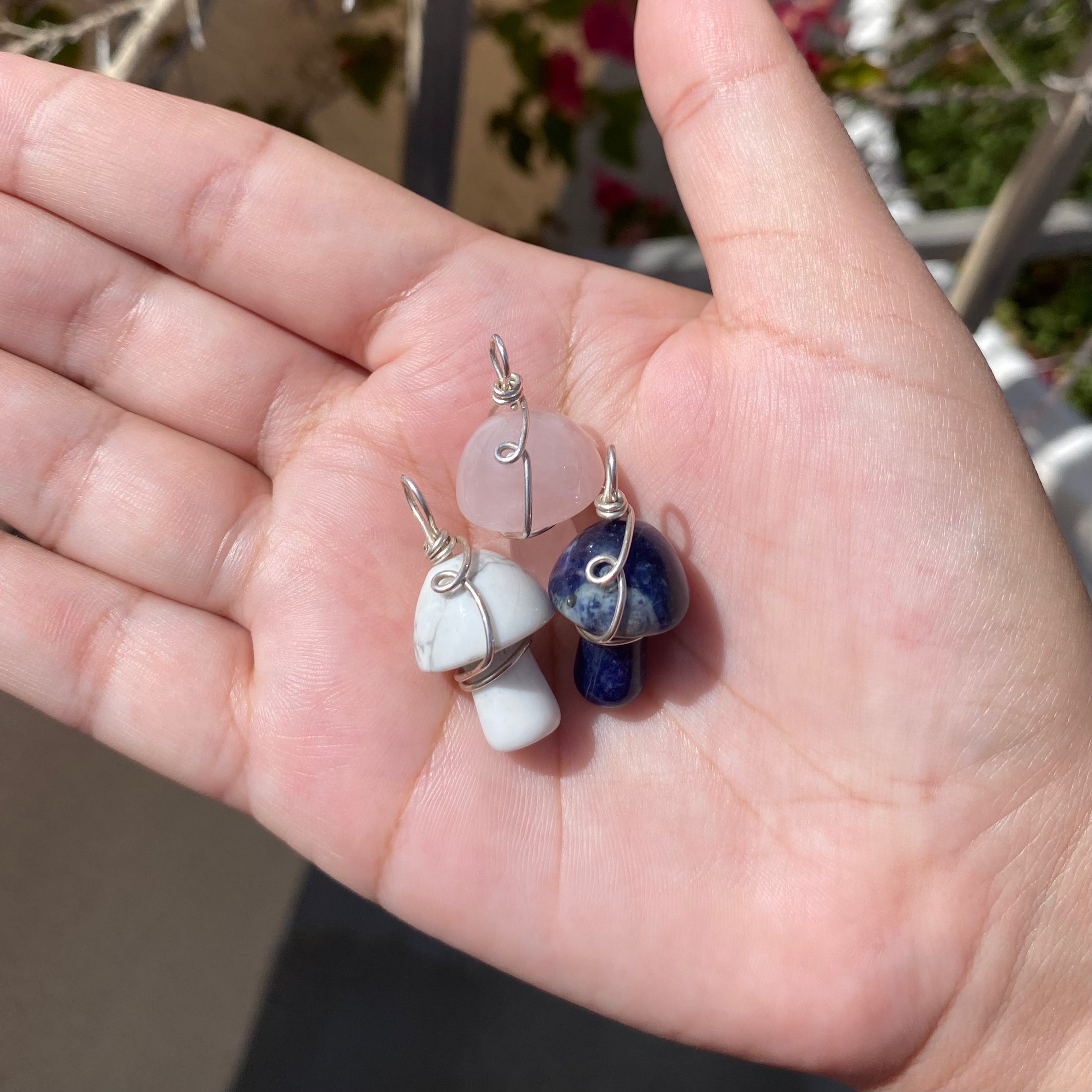 Mushroom Pendants