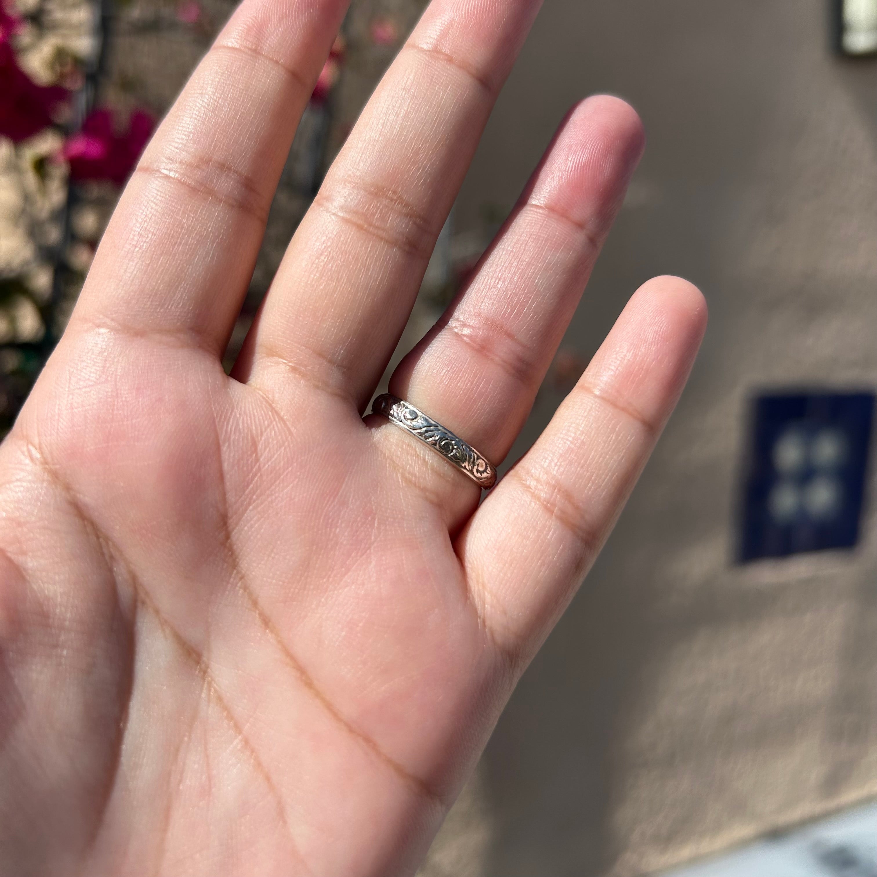 Labradorite Teardrop Ring - Size 6.5