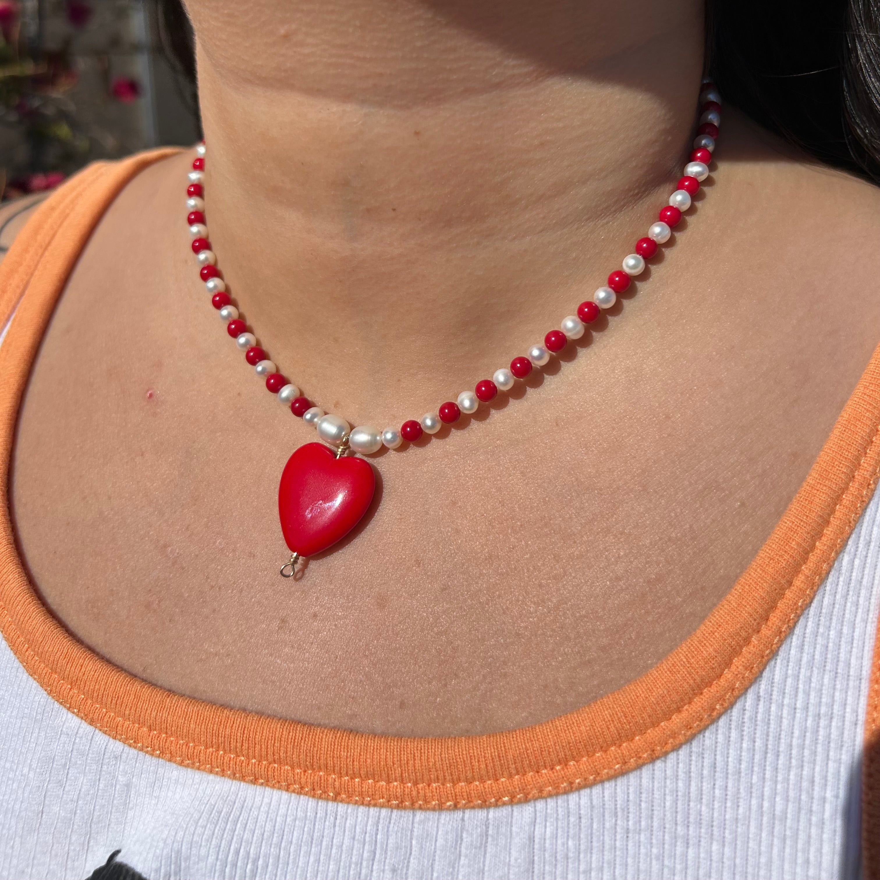Lovers Pearl Necklace