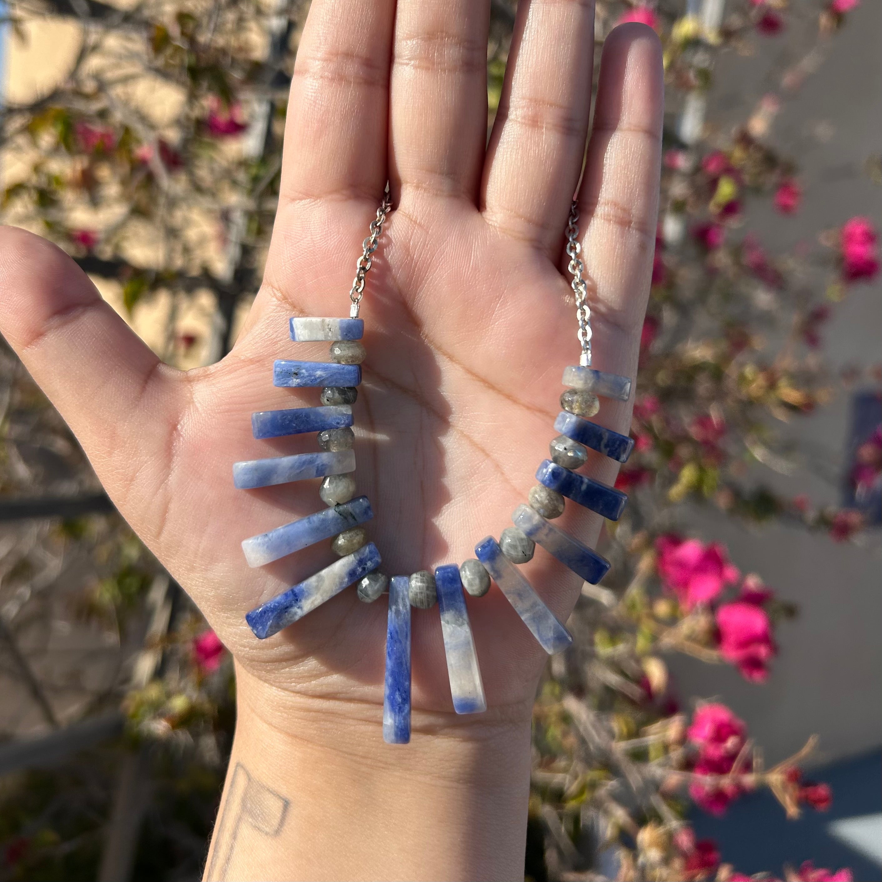 Snowfall Collar Necklace