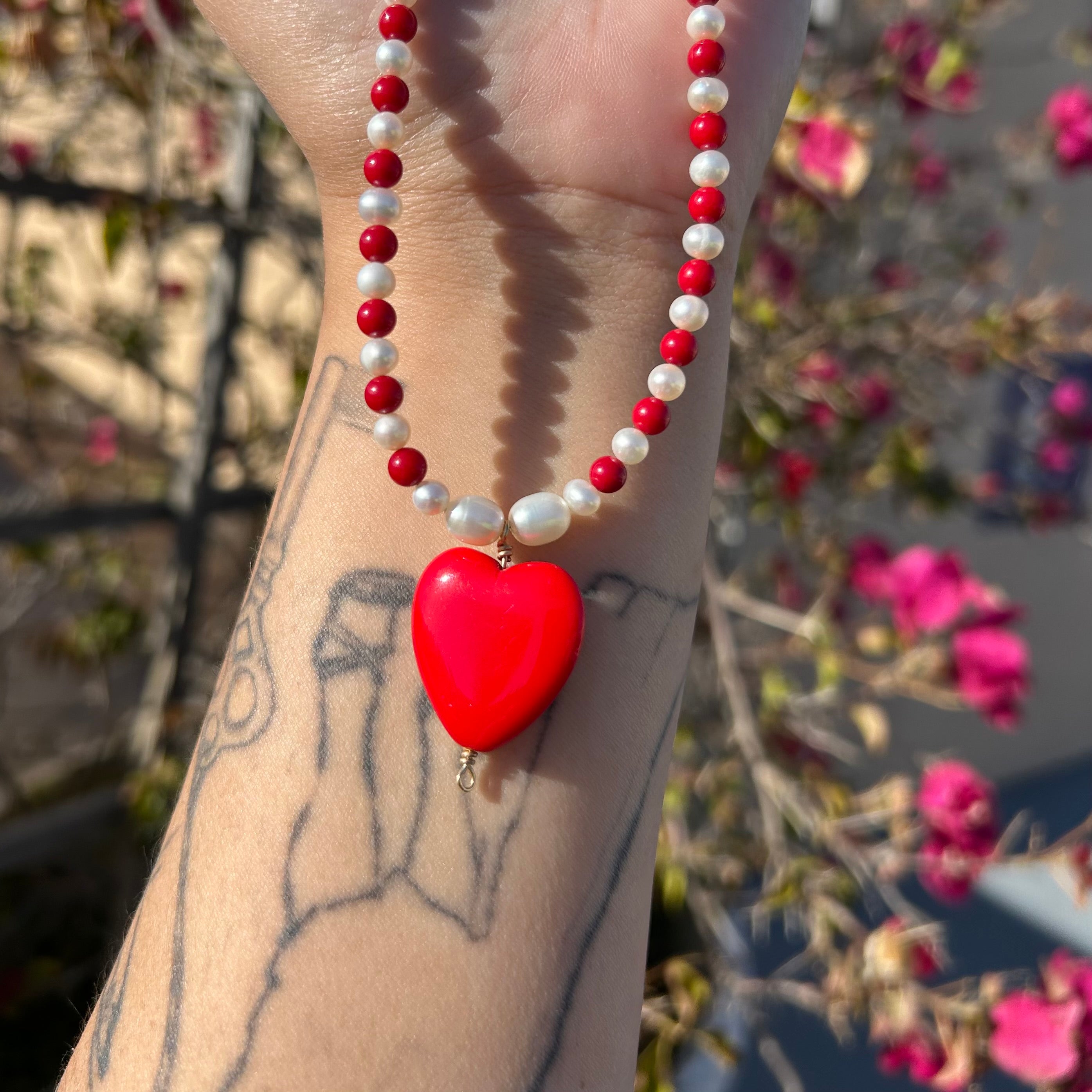 Lovers Pearl Necklace