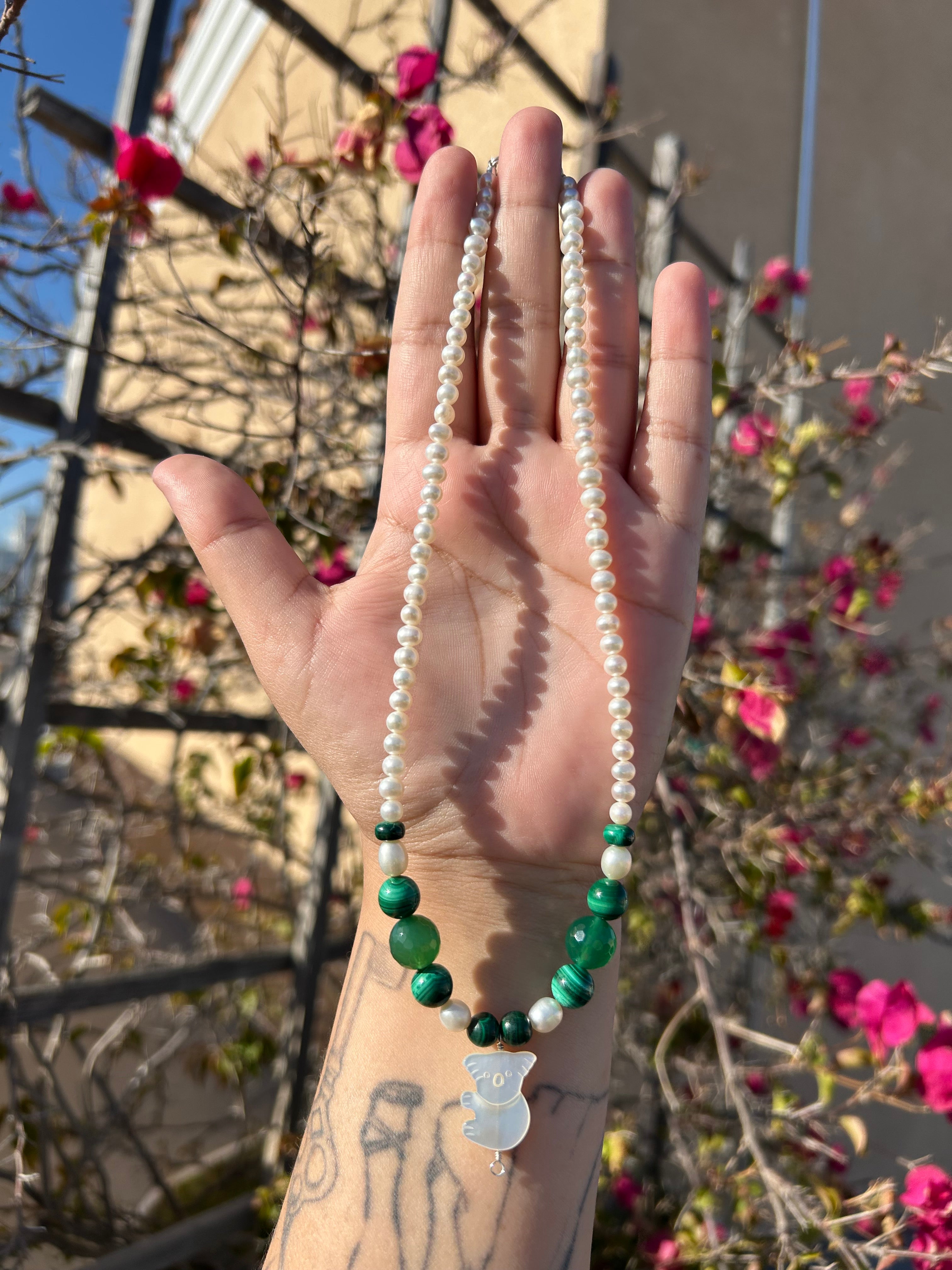 Koala Pearl Necklace