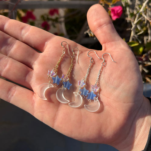 Celestial Dangle Earrings