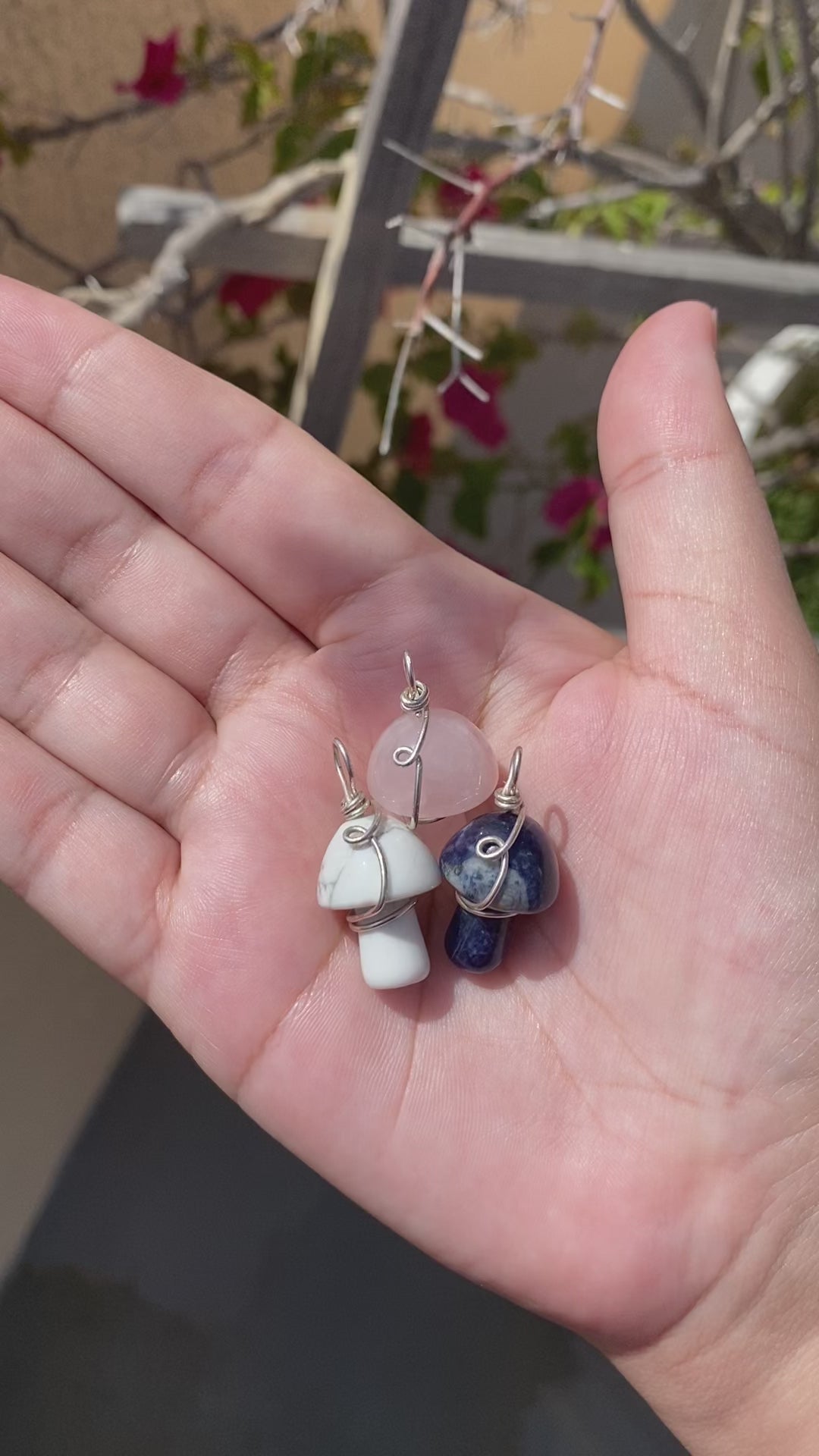 Mushroom Pendants