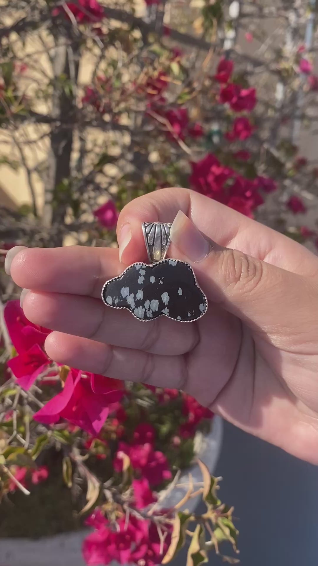 Rising Sun Cloud Pendant