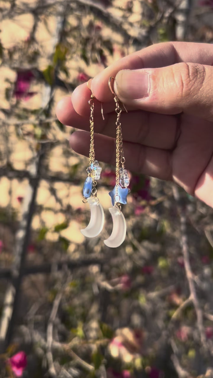 Celestial Dangle Earrings